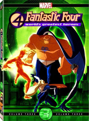 Fantastic Four - World's Greatest Heroes Volume 3 (DVD) Pre-Owned: Discs and Case