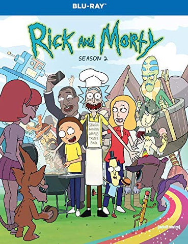 Rick and Morty: Season 2 (Blu-ray) Pre-Owned