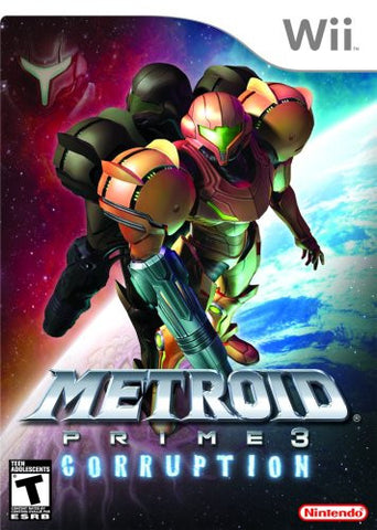 Metroid Prime 3: Corruption (Nintendo Wii) Pre-Owned: Game, Manual, and Case