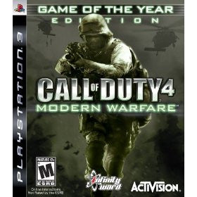 Call of Duty 4: Modern Warfare - Game of the Year Edition (Playstation 3 / PS3) Pre-Owned: Game, Manual, and Case