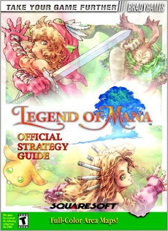 Legend of Mana (Official BradyGames Strategy Guide) Pre-Owned
