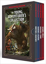 The Young Adventurer's Collection: Monsters & Creatures, Warriors & Weapons, Dungeons & Tombs, and Wizards & Spells (Dungeons & Dragons 4-Book Boxed Set) NEW