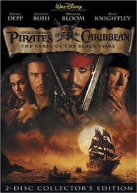 Pirates of the Caribbean: The Curse of the Black Pearl (Two-Disc Collector's Edition) (2003) (DVD / Movie) Pre-Owned: Disc(s) and Case