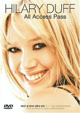 Hilary Duff - All-Access Pass (2003) (DVD / Movie) Pre-Owned: Disc(s) and Case