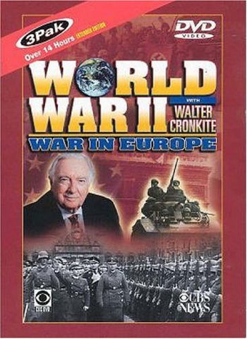 World War II With Walter Cronkite: War in Europe (DVD) NEW