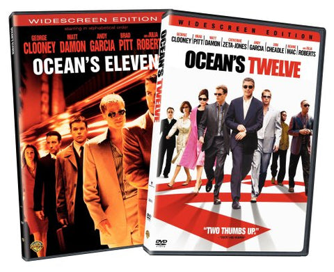 Ocean's Eleven/Ocean's Twelve (DVD) Pre-Owned