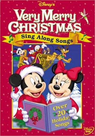 Disney's Sing Along Songs - Very Merry Christmas Songs (1988) (DVD / Kids Movie) Pre-Owned: Disc(s) and Case