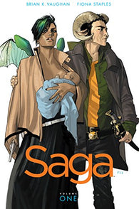Saga Vol. 1 (Graphic Novel) (Paperback) Pre-Owned