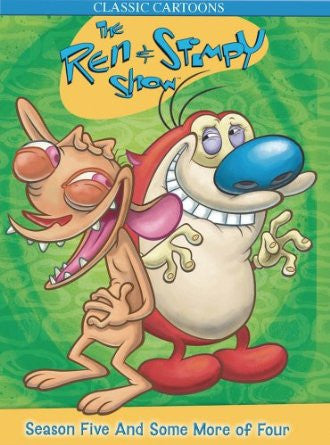 The Ren & Stimpy Show - Season Five and Some More of Four (1991) (DVD / Season - Anime) NEW