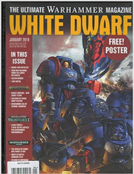 White Dwarf (The Ultimate Warhammer Magazine) January 2019 Edition - NEW