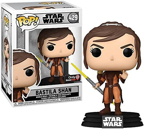 POP! Star Wars #429: Bastila Shan (GameStop Exclusive) (Funko POP! Bobble-Head) Figure and Box w/ Protector