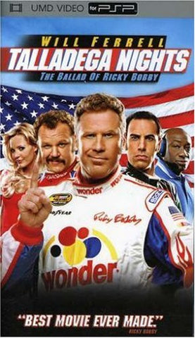 Talladega Nights - The Ballad of Ricky Bobby (PSP UMD Movie) Pre-Owned: Game and Case