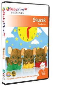 Baby First TV Presents - Squeak: Time For Fun (DVD) Pre-Owned