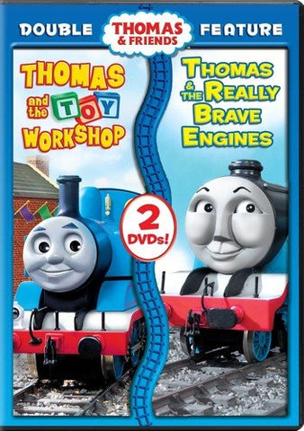 Thomas & Friends: Thomas and the Toy Workshop / Thomas & the Really Brave Engines Double Feature (DVD) NEW