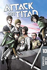 Attack on Titan Vol. 10 (Kodansha Comics) (Paperback) Pre-Owned