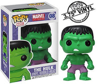 POP! Marvel #08: Marvel Universe - The Hulk (Funko POP! Bobble-Head) Figure and Box w/ Protector