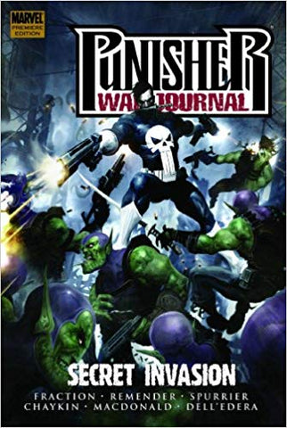 Punisher War Journal Vol. 5: Secret Invasion (Graphic Novel) (Hardcover) Pre-Owned