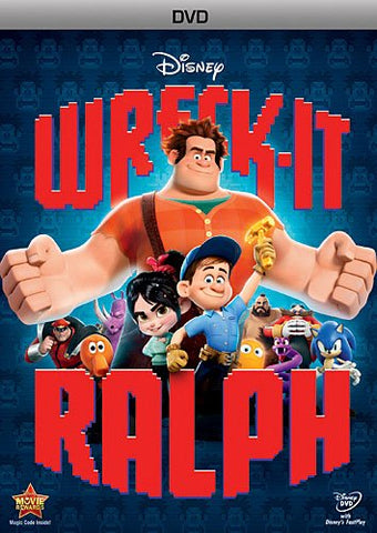 Wreck It Ralph (DVD) Pre-Owned