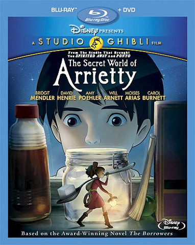 The Secret World of Arrietty (Blu-ray + DVD) NEW