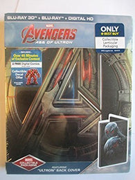 Avengers Age Of Ultron 3D (Steelbook Edition) (Blu Ray 3D + Blu Ray) Pre-Owned