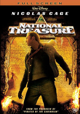 National Treasure (Full Screen Edition) (2004) (DVD / Movie) Pre-Owned: Disc(s) and Case