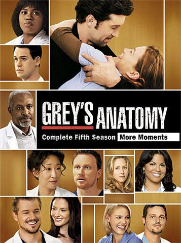 Grey's Anatomy: Season 5 (DVD) Pre-Owned
