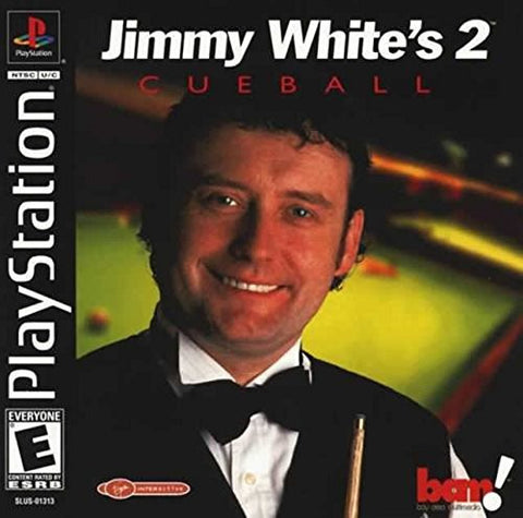 Jimmy White's 2 Cueball (Playstation 1) Pre-Owned: Game, Manual, and Case