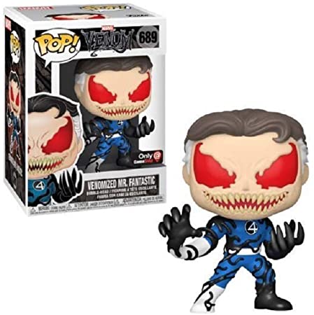 POP! Marvel #689: Venom - Venomized Mr. Fantastic (GameStop Exclusive) (Funko POP! Bobble-Head) Figure and Box w/ Protector
