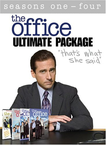The Office: Complete Seasons 1 - 4 (The Ultimate Package) "That's What She Said" (DVD) Pre-Owned