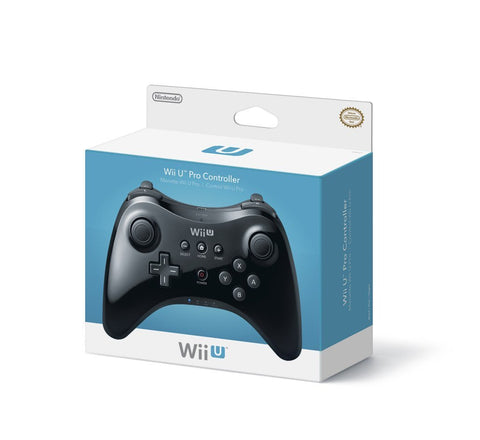 Official Wii U PRO Controller - Black - (Nintendo) Pre-Owned