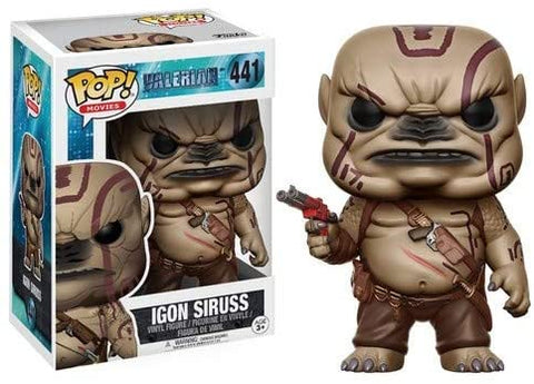 POP! Movies #441: Valerian and The City of a Thousand Planets - Igon Siruss (Funko POP!) Figure and Original Box