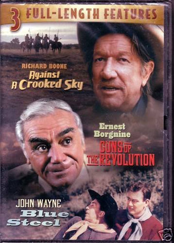 Against A Crooked / Guns Of The Revolution / Blue Steel (DVD) NEW