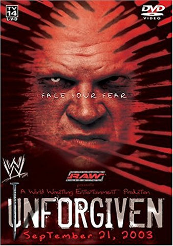 WWE Unforgiven 2003 (DVD) Pre-Owned