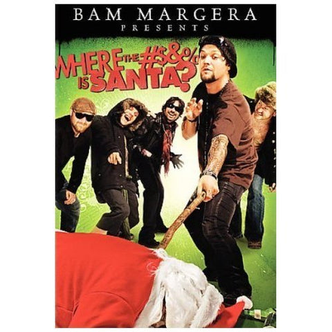 Bam Margera Presents: Where the #$&% is Santa? (DVD) Pre-Owned