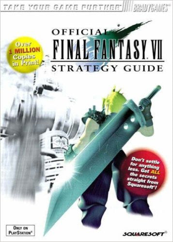 Final Fantasy VII (Official BradyGames Strategy Guide) Pre-Owned