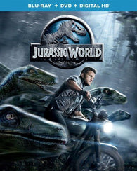 Jurassic World (Blu Ray + DVD) Pre-Owned