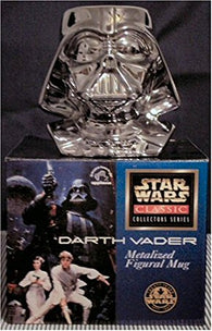 Star Wars - Darth Vader - Classic Collector's Series - Metalized Figural Mug - Complete in Box
