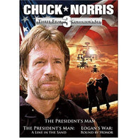 Chuck Norris: Three Film Collection (The President's Man / The President's Man 2: A Line In The San  / Logan's War: Bound by Honor) (DVD) NEW