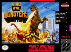 King of the Monsters (Super Nintendo) Pre-Owned: Game, Manual, and Box