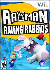 Rayman Raving Rabbids (Nintendo Wii) Pre-Owned: Game, Manual, and Case