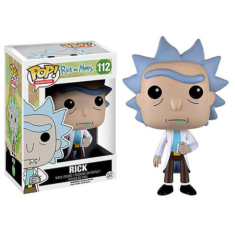 POP! Animation #112: Rick and Morty - Rick (Funko POP!) Figure and Box w/ Protector