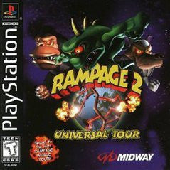 Rampage 2 Universal Tour (Playstation 1) Pre-Owned: Game, Manual, and Case
