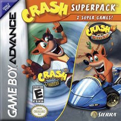 Crash Superpack (Nintendo Game Boy Advance) Pre-Owned: Cartridge Only