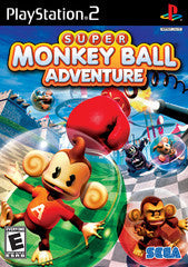 Super Monkey Ball Adventure (Playstation 2) Pre-Owned: Game, Manual, and Case