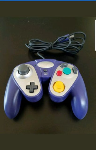 Wired Controller - Pelican G3 w/ Turbo Button / Indigo (GameCube Accessory) Pre-Owned