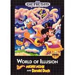 World of Illusion starring Disney's Mickey Mouse & Donald Duck (Sega Genesis) Pre-Owned: Game and Case