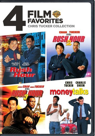 Chris Tucker Collection: Rush Hour 1 2 3 + Money Talks (DVD) Pre-Owned