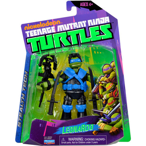 Teenage Mutant Ninja Turtles: Leonardo - Stealth Tech (Nickelodeon) (2013 Playmates) (Action Figure) New
