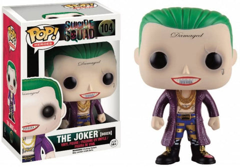POP! Heroes #104: Suicide Squad - The Joker [Boxer] (Target Exclusive) (Funko POP!) Figure and Box w/ Protector