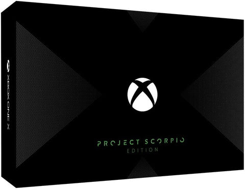 BROKEN: System ONLY - 1TB - Black - Project Scorpio Limited Edition (Xbox One X) Pre-Owned (As Is/Broken/For Parts)